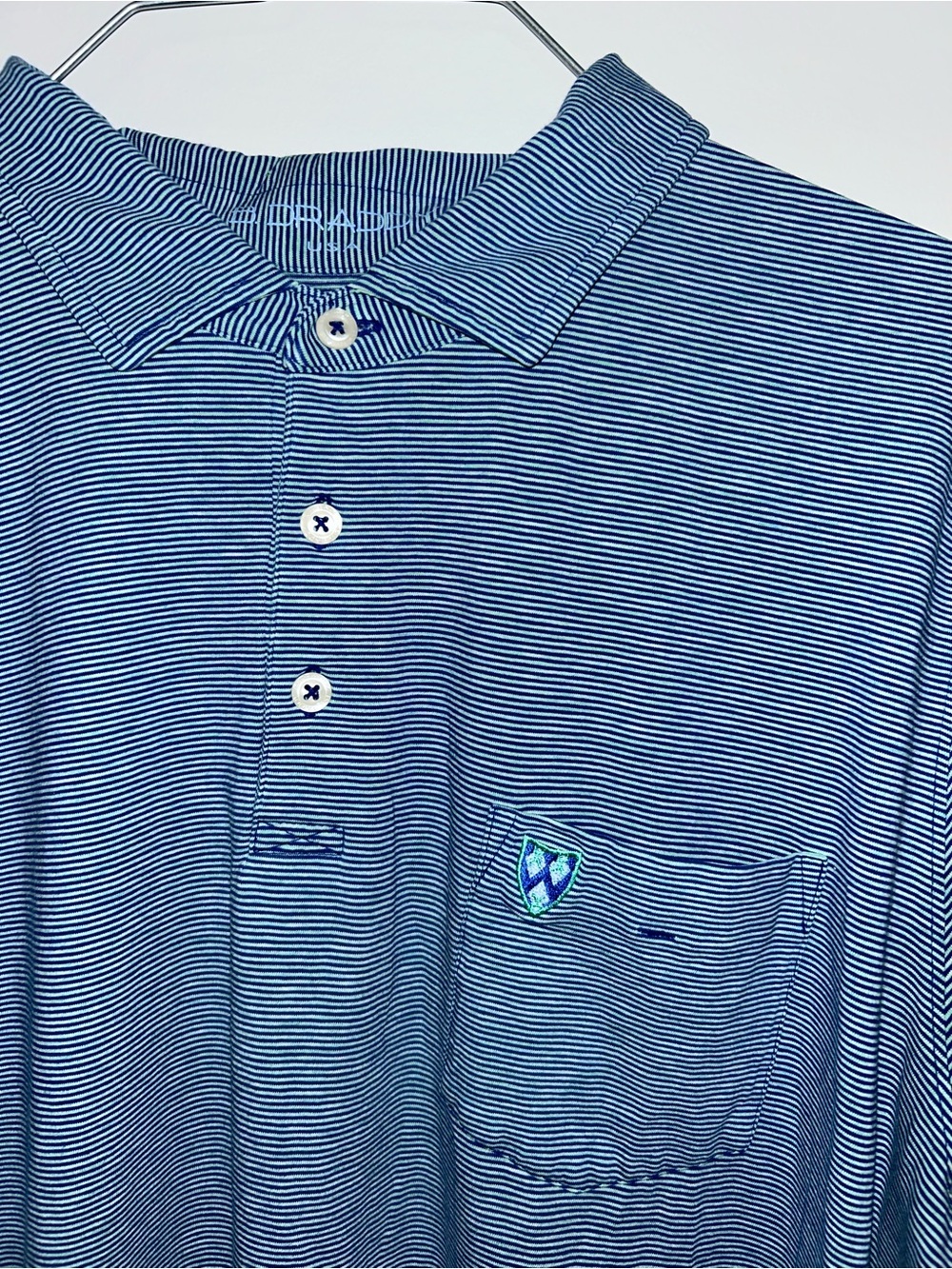B Draddy Men's Polo Shirt L made in Peru